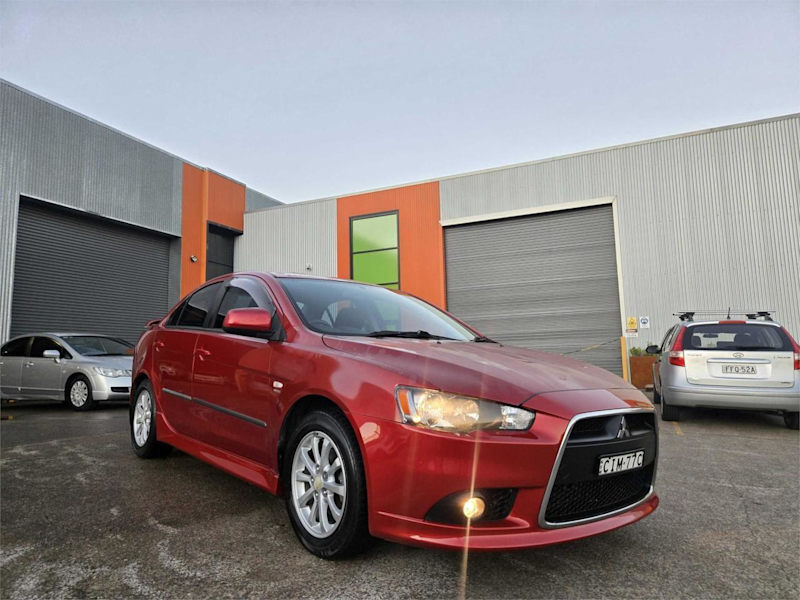 2012 Mitsubishi Lancer CJ MY12 ES Red 6 Speed Constant Variable Sedan62882739095425110