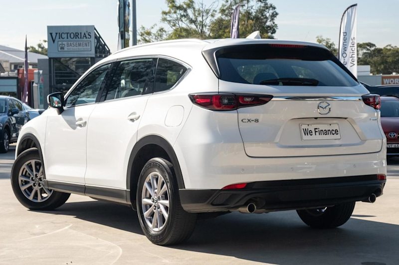 2023 Mazda CX-8 KG2WLA G25 SKYACTIV-Drive FWD Sport White 6 Speed Sports Automatic Wagon62882734078979111