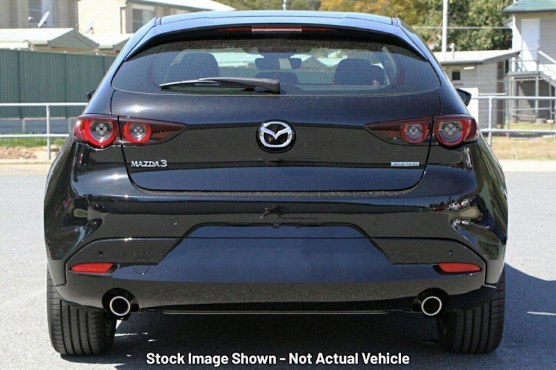 2025 Mazda 3 BP2H7A G20 SKYACTIV-Drive Touring Black 6 Speed Sports Automatic Hatchback62882770445698114