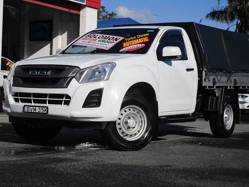 2019 Isuzu D-MAX TF MY19 SX HI-Ride (4x2) White 6 Speed Automatic Cab Chassis62934701353602110