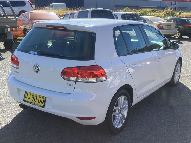 2009 Volkswagen Golf 1K MY10 118 TSI Comfortline White 7 Speed Auto Direct Shift Hatchback62935680738947112