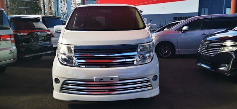 2008 Nissan Elgrand E51 Highway Star White Automatic People Mover62882737669250111