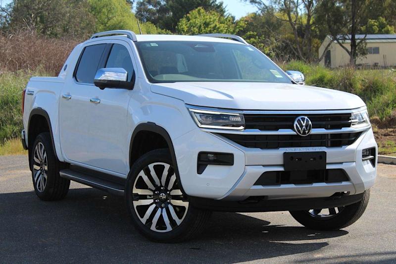 2024 Volkswagen Amarok NF MY24 TSI452 4MOTION Perm Aventura Clear White 10 Speed Automatic Utility62936657041795113
