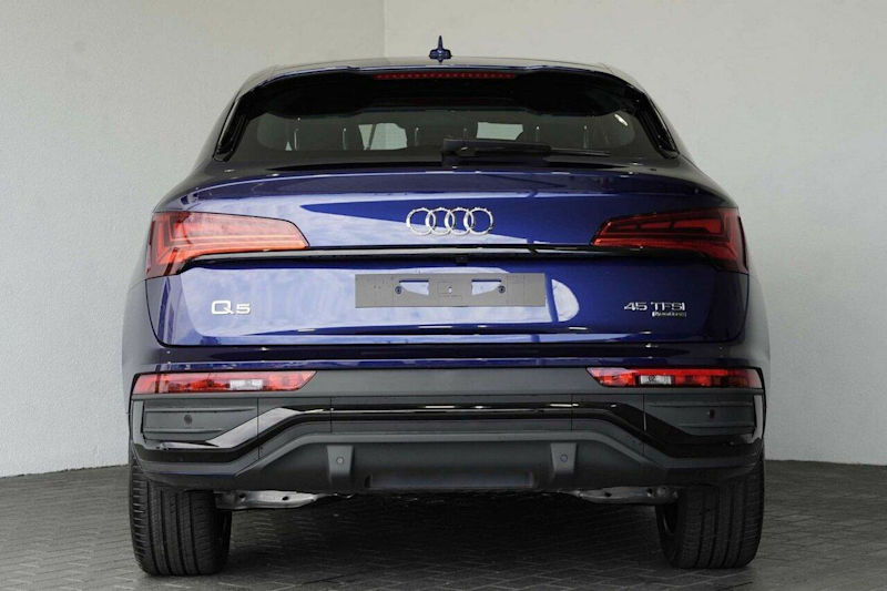 2024 Audi Q5 FY MY24 45 TFSI Sportback S Tronic S Line Quattro Ultra Navarra Blue (2dpa) 7 Speed62935687417474114