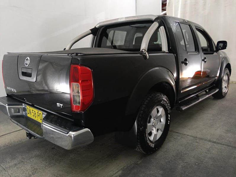 2011 Nissan Navara D40 MY11 ST Black 5 Speed Automatic Utility62934704168194112