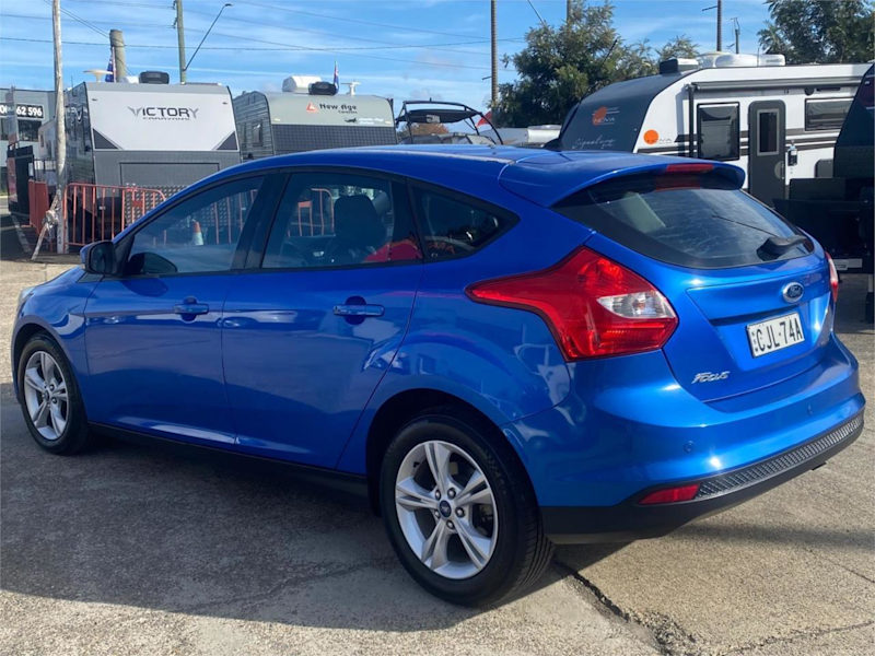 2012 Ford Focus LW MkII Trend PwrShift Blue 6 Speed Sports Automatic Dual Clutch Hatchback62933714622339111