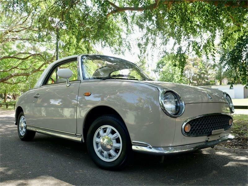 1991 Nissan Figaro Beige Automatic Convertible62882767398531112