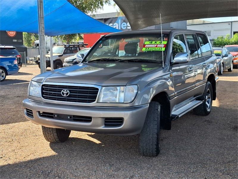 2002 Toyota Landcruiser FZJ105R GXL Silver, Chrome 5 Speed Manual Wagon62933704706433112