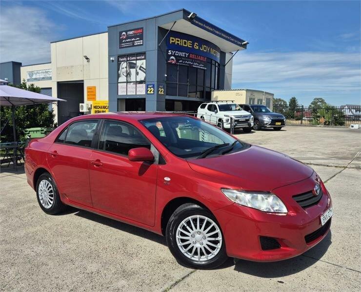2010 Toyota Corolla ZRE152R MY10 Ascent Burgundy 4 Speed Automatic Sedan629385837469451117