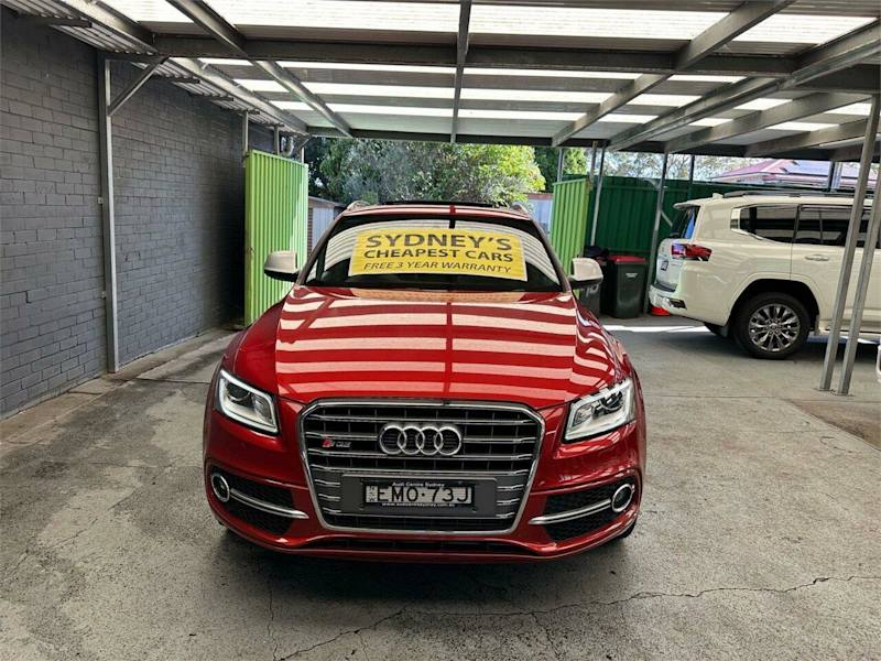 2013 Audi SQ5 8R MY14 TDI Tiptronic Quattro Volcano Red 8 Speed Sports Automatic Wagon62935691507075112