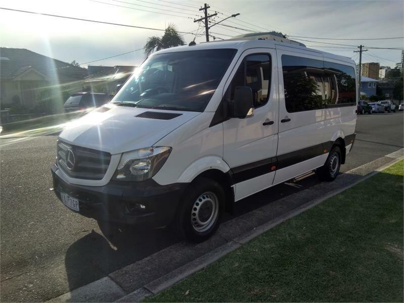 2017 Mercedes-Benz Sprinter NCV3 319CDI Low Roof MWB 7G-Tronic White 7 Speed Sports Automatic Van62935692874114112