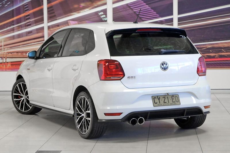 2015 Volkswagen Polo 6R MY15 GTi White 6 Speed Manual Hatchback62882731190914111