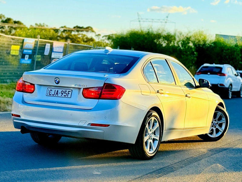 2012 BMW 320i F30 Silver, Chrome 8 Speed Automatic Sedan62933715509506113