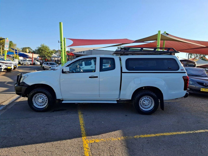 2018 Isuzu D-MAX MY18 SX Space Cab White 6 Speed Sports Automatic Cab Chassis62882732584193113