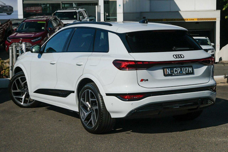 2025 Audi Q6 E-Tron GF MY25 e-quattro White 1 Speed Automatic Wagon62933704895361113