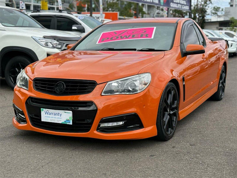 2014 Holden Ute VF SV6 Orange 6 Speed Manual Utility62933713037443112