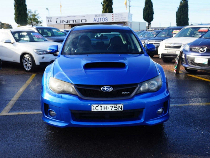 2011 Subaru Impreza G3 MY11 WRX AWD Blue 5 Speed Manual Sedan62933706283394111