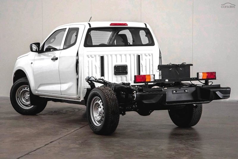 2025 Isuzu D-MAX RG MY24 SX Space Cab White 6 Speed Sports Automatic Cab Chassis62882737062401113