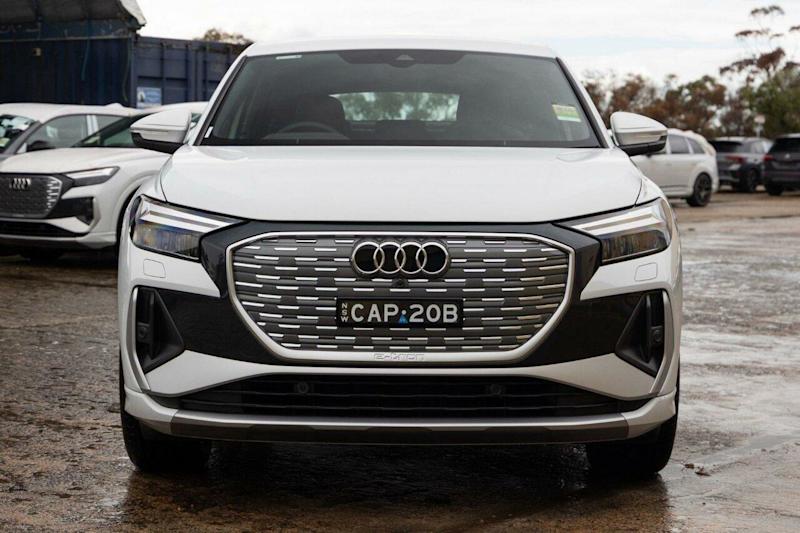 2025 Audi Q4 E-Tron F4 MY25 45 Sportback White 1 Speed Reduction Gear Wagon62882727175042111