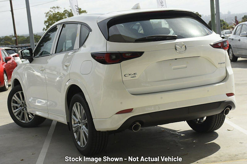 2025 Mazda CX-5 KF4WLA G35 SKYACTIV-Drive i-ACTIV AWD Akera Rhodium White 6 Speed Sports Automatic62882765228931112