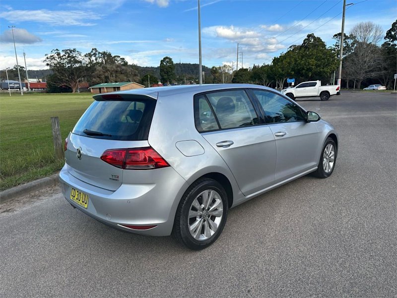 2013 Volkswagen Golf AU 90 TSI Comfortline Silver, Chrome 7 Speed Auto Direct Shift Hatchback62936658630785112