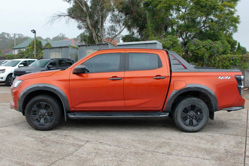 2022 Isuzu D-MAX RG MY22 X-TERRAIN Crew Cab Orange 6 Speed Sports Automatic Utility62936659740291113