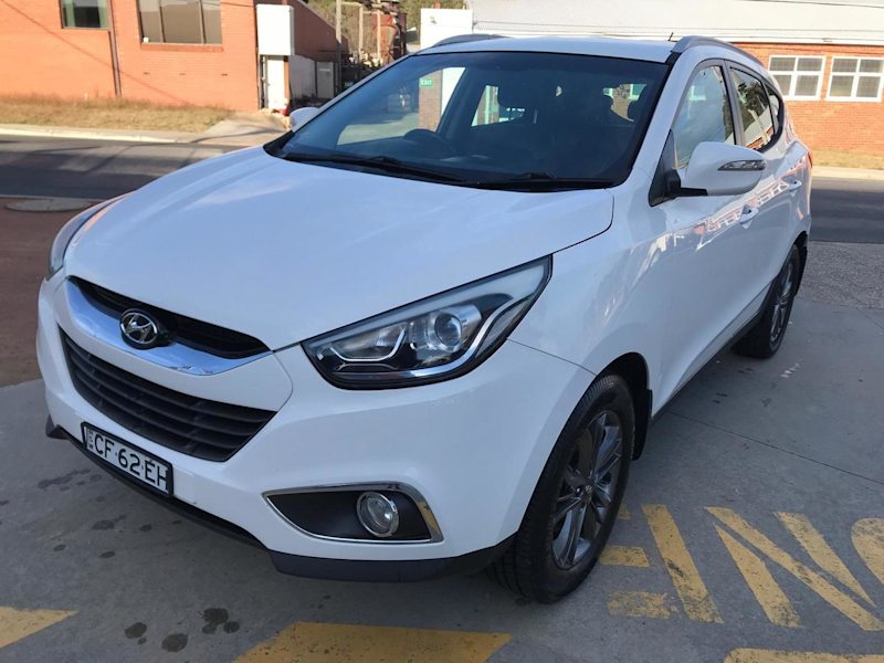 2014 Hyundai ix35 TROPHY (FWD) LM SERIES II White Manual Wagon62940490251393114