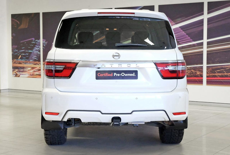 2020 Nissan Patrol Y62 Series 5 MY20 TI White 7 Speed Sports Automatic Wagon62933707078785114