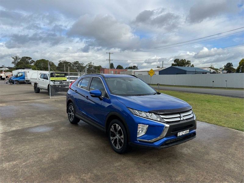 2019 Mitsubishi Eclipse Cross YA MY20 ES (2WD) Blue Continuous Variable Wagon62935684498049110