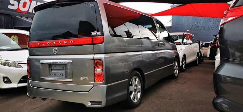 2007 Nissan Elgrand E51 Highway Star Grey 5 Speed Automatic Wagon62882766097155114