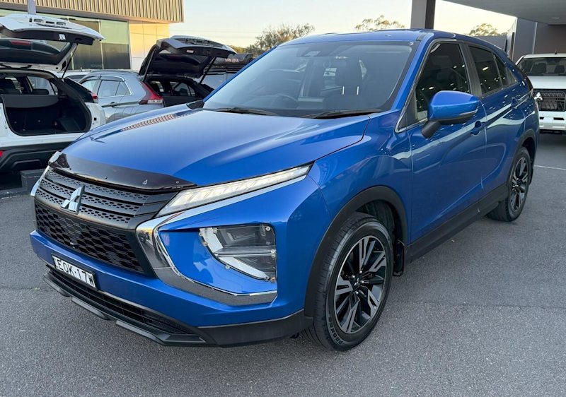 2020 Mitsubishi Eclipse Cross YB MY21 ES 2WD Blue 8 Speed Constant Variable Wagon62937624709378112
