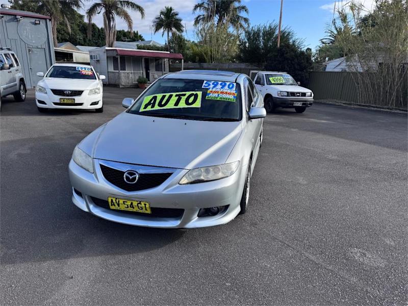 2004 Mazda 6 GG Luxury Sports Silver, Chrome 4 Speed Auto Activematic Hatchback62935690656642114