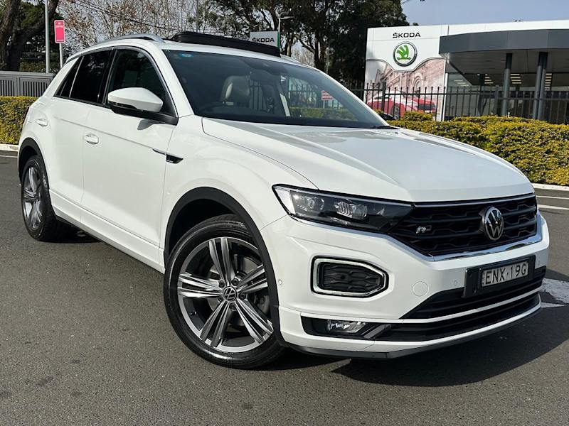 2021 Volkswagen T-ROC A11 MY21 140TSI DSG 4MOTION Sport White 7 Speed Sports Automatic Dual Clutch62882738971521110