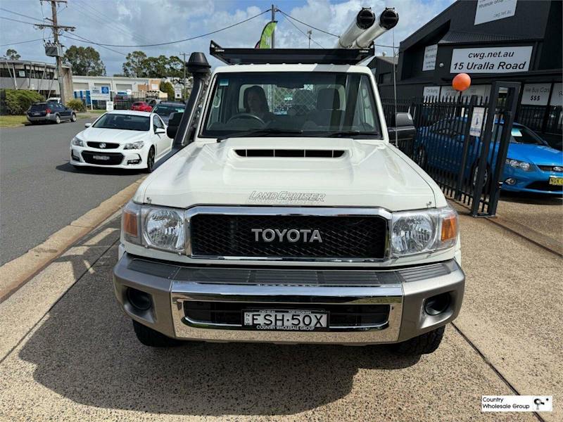 2022 Toyota Landcruiser 70 Series VDJ79R GXL White 5 Speed Manual Cab Chassis62934695953665111