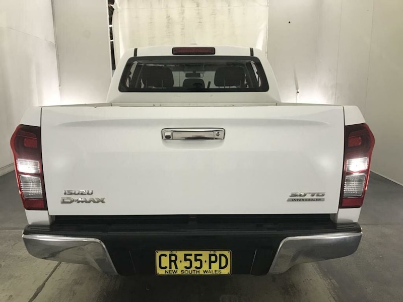 2018 Isuzu D-MAX MY18 LS-U Crew Cab 4x2 High Ride White 6 Speed Sports Automatic Utility62933712499715114