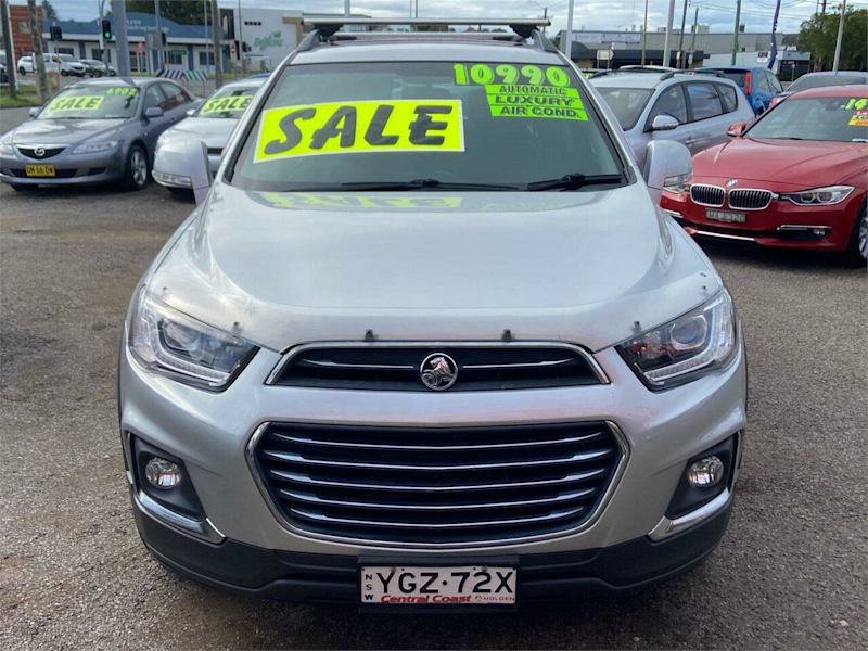 2017 Holden Captiva CG MY17 Active 5 Seater Silver, Chrome 6 Speed Automatic Wagon62934696258050112