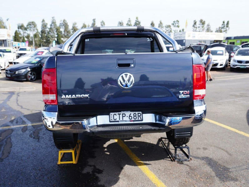 2014 Volkswagen Amarok 2H MY15 TDI420 4Motion Perm Highline Black 8 Speed Automatic Utility62936662702467113
