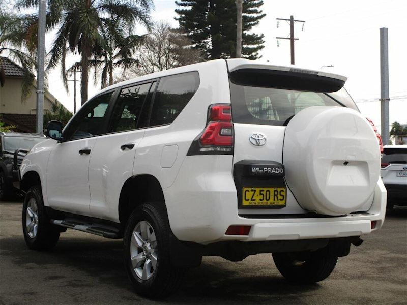 2020 Toyota Landcruiser Prado GDJ150R GX Glacier White 6 Speed Automatic Wagon62934702876162114