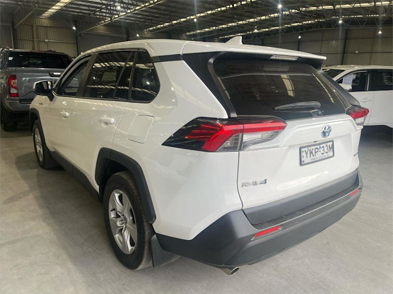 2020 Toyota RAV4 Axah54R GX eFour White 6 Speed Constant Variable Wagon Hybrid62933708786178113