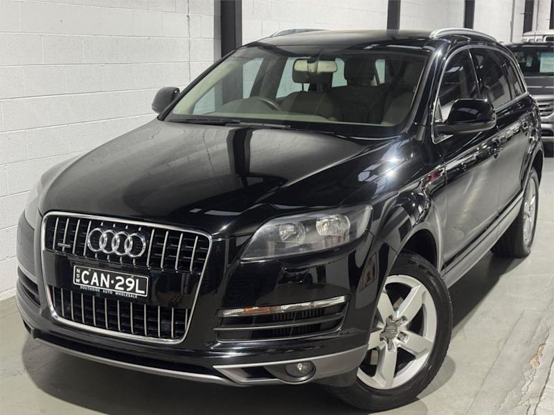 2013 Audi Q7 MY13 TDI Tiptronic Quattro Black 8 Speed Sports Automatic Wagon62882731115521112
