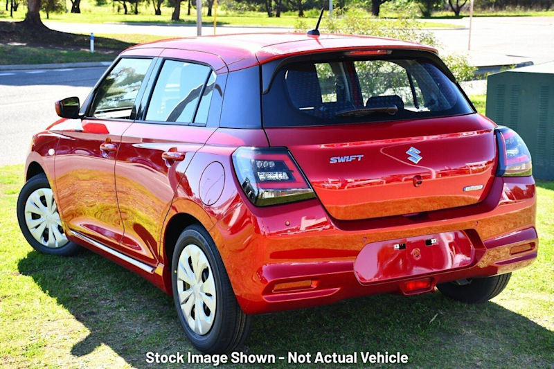 2025 Suzuki Swift UZ Hybrid Burning Red 5 Speed Manual Hatchback62882734289410112