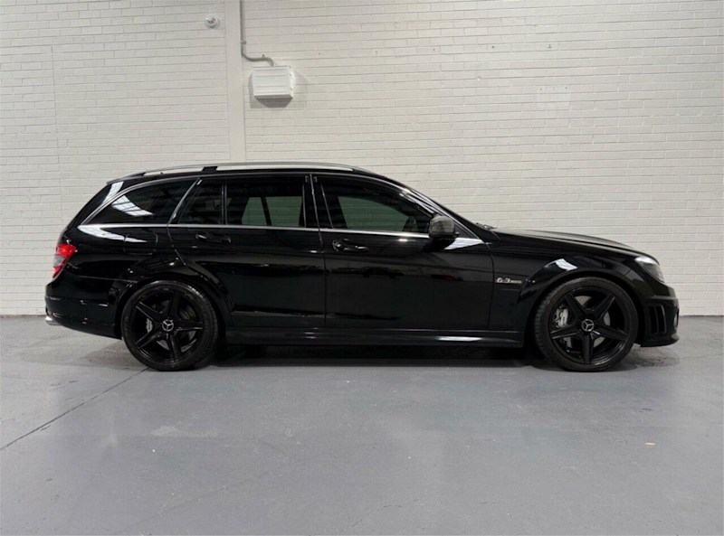 2009 Mercedes-Benz C63 W204 AMG Black 7 Speed Automatic G-Tronic Wagon62885350333955111