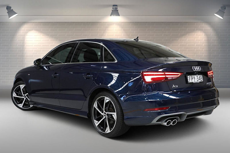 2020 Audi A3 8V MY20 40 TFSI S Tronic Quattro S Line Plus Cosmos Blue 7 Speed62938583646979111