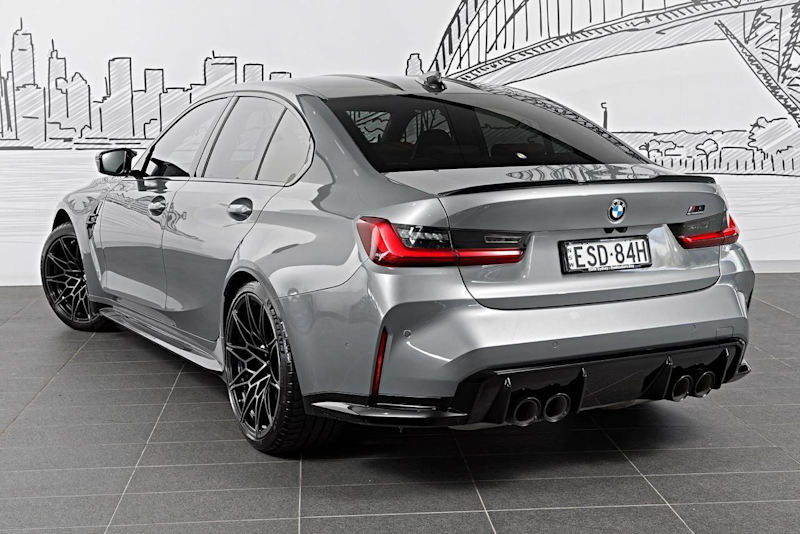 2021 BMW M3 G80 Competition Grey Sports Automatic Sedan62882770196737111