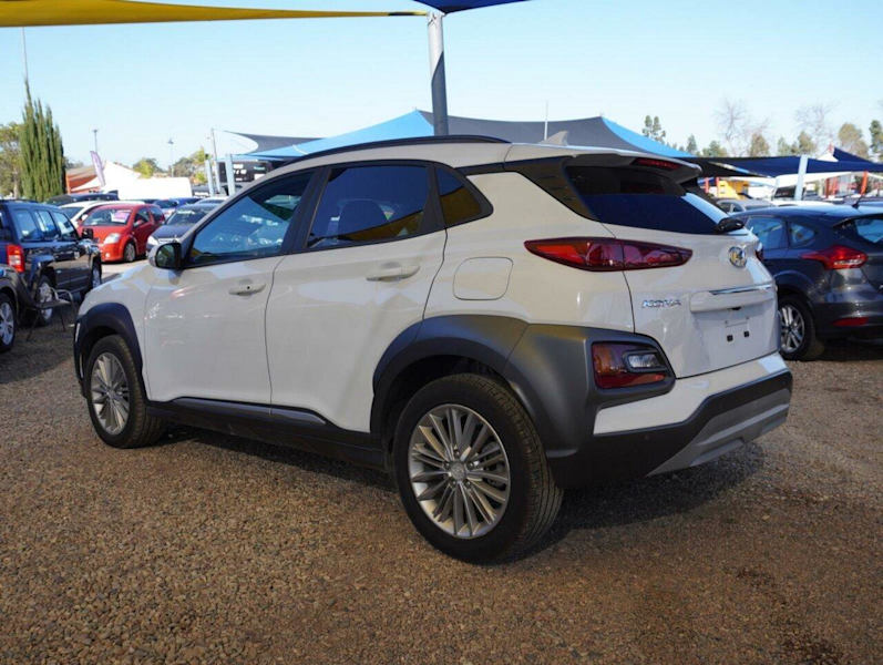 2019 Hyundai Kona OS.2 MY19 Elite D-CT AWD White 7 Speed Sports Automatic Dual Clutch Wagon62933704470530114