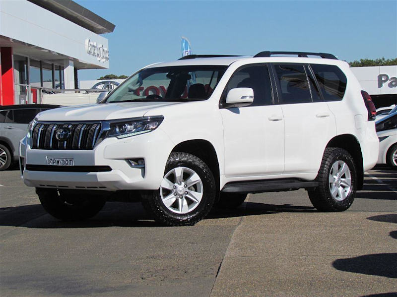 2020 Toyota Landcruiser Prado GDJ150R GXL Glacier White 6 Speed Automatic Wagon62934700117635110