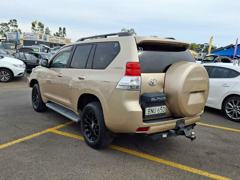 2010 Toyota Landcruiser Prado KDJ150R Kakadu Beige 5 Speed Sports Automatic Wagon62933707423489114