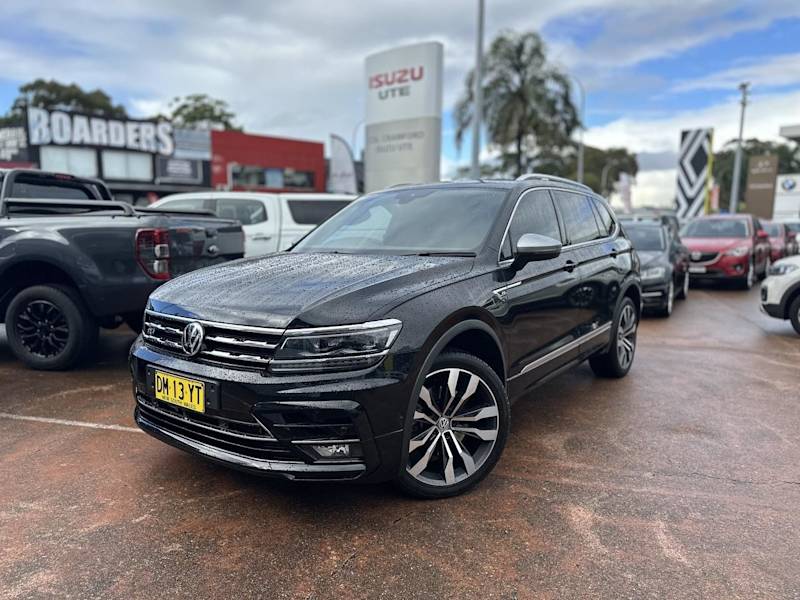 2021 Volkswagen Tiguan 5NA MY21 Allspace 162 TSI Highline Black 7 Speed Auto Direct Shift Wagon62933708537474110