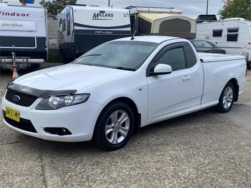 2008 Ford Falcon FG R6 Ute Super Cab White 4 Speed Sports Automatic Utility62932714417282110