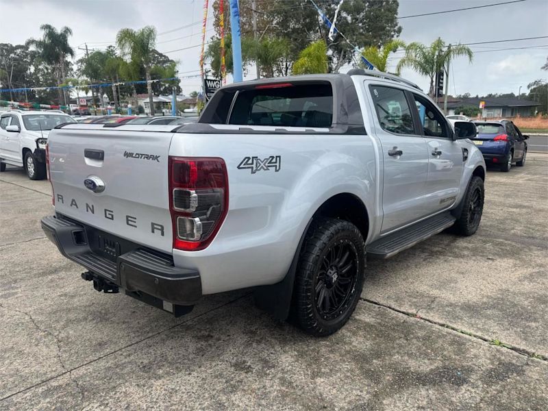 2016 Ford Ranger PX MkII Wildtrak Double Cab Silver, Chrome 6 Speed Sports Automatic Double Cab62933708524929113